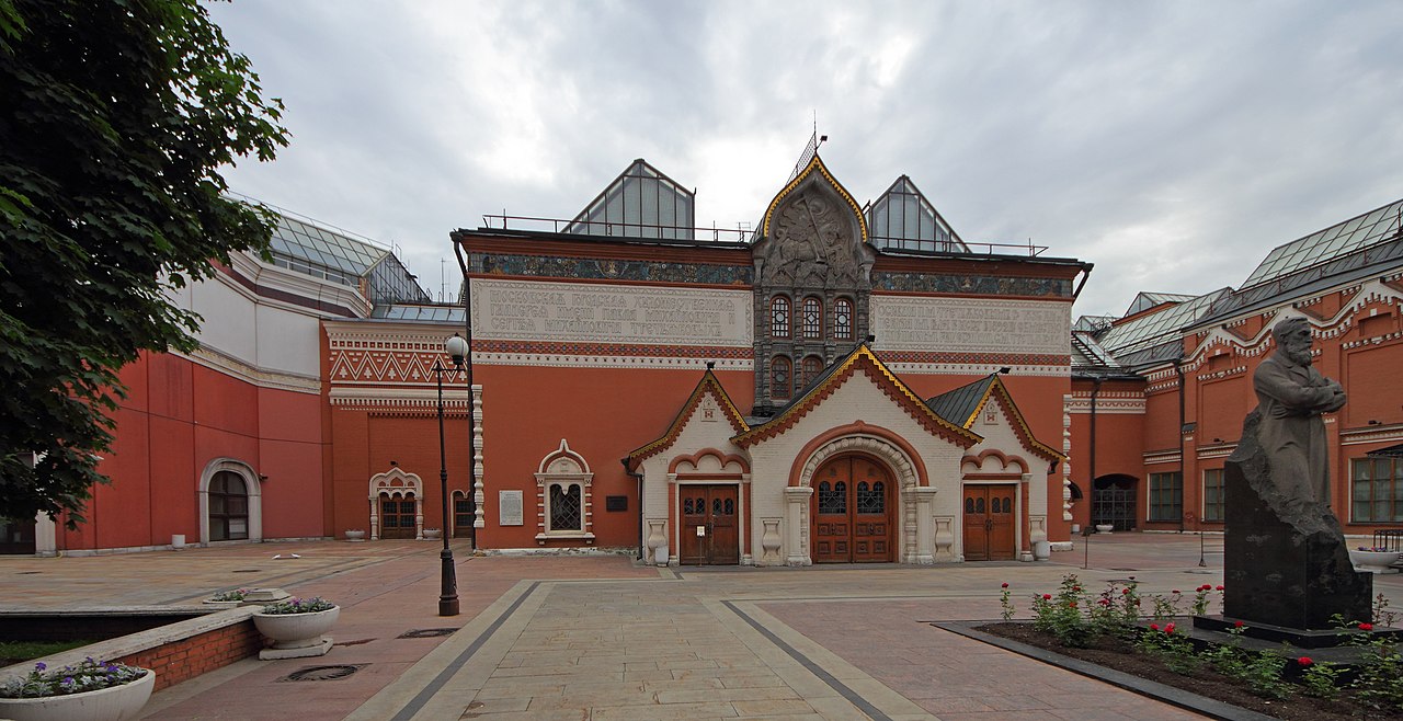 Главное здание Государственной Третьяковской галереи в Лаврушинском переулке